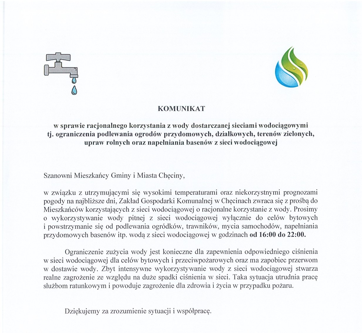 ogłoszenie w&nbsp;sprawie korzystania z&nbsp;wody 2
